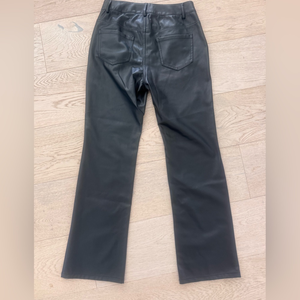 NWT J.MCLAUGHLIN Brady Vegan leather pant size 0 - Picture 4 of 7